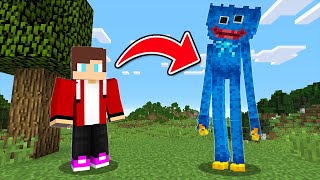 I Pranked My Friend As Huggy Wuggy in Minecraft [upl. by Aicatan240]