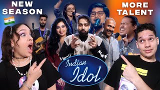 These Auditions are IMPRESSIVE Waleska amp Efra React to Indian Idol Season 15 Auditions [upl. by Rebel]