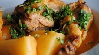 COLOMBIAN SUDADO DE POLLO  How To Make A Colombian Chicken Stew  SyS [upl. by Alleunamme800]