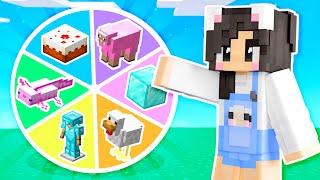 💜Wheel Spin Decides My Minecraft Day [upl. by Nylessoj]