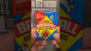 Pack Rip 1990 Bowman Good Pack openingpacks baseball packopening baseballcards [upl. by Essej]