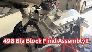 496 Big Block Chevy Final Assembly Part 2 [upl. by Lairret]