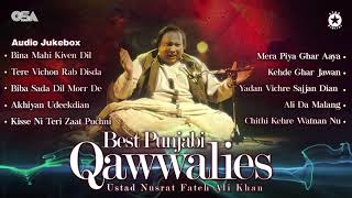 Best Punjabi Qawwalies  Audio Jukebox  Nusrat Fateh Ali Khan  Complete Qawwalies  OSA Worldwide [upl. by Nesyla]