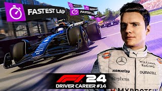 CAN I BEAT THE WORLD RECORD DURING THIS RACE  F1 24 Driver Career 14 [upl. by Schonthal]