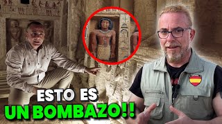 😱 ARQUEÓLOGOS ABREN UNA TUMBA INTACTA EN SAQQARA Egipto Historia [upl. by Post]