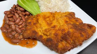 Milanesa de Cerdo  Carne Apanada [upl. by Feeley]