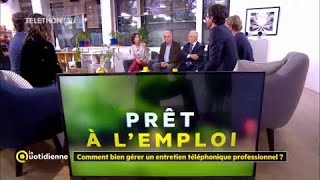 Comment bien gérer un entretien téléphonique professionnel [upl. by Morgun]