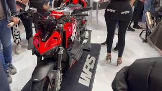 NOVA DUCATI V4 PARANDO EVENTO [upl. by Simmons550]