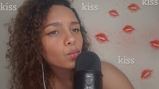 ASMR • beijinhos no Microfone 🎙️👄  Mic kissing ♡ [upl. by Electra]