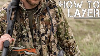 How to Build an 8 Piece Layering System w John Barklow from SITKA [upl. by Silenay]