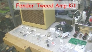 Fender Tweed Champ 5F1 Amp Clone Kit Build [upl. by Cindie]