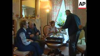 VOICED US war veterans parachute and receive war medals [upl. by Alenson]