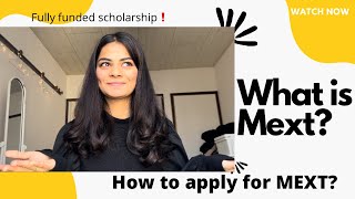 MEXT scholarship how to study in japan for freeFully funded scholarship how to apply [upl. by Yatnod44]