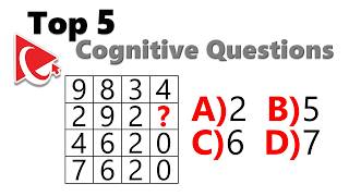 Top 5 Cognitive Test Questions and Answers [upl. by Kiah490]