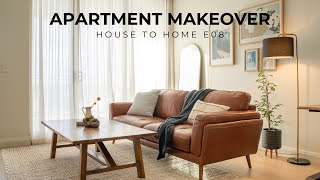 Apartment Makeover  Warm amp Moody Interior Blending MidCentury amp Japandi  House To Home E08 [upl. by Ennahs]