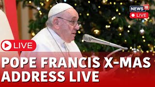 Pope Francis Live Mass Today  Pope Francis Delivers Appeal For Peace On Christmas Eve  N18L [upl. by Baruch420]