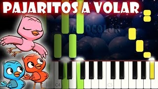 Pajaritos a Volar  Piano Cover  Tutorial  Karaoke [upl. by Acino942]