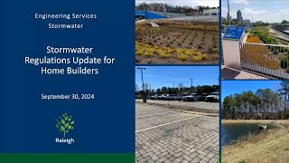 Stormwater Regulations Update for Home Builders [upl. by Tobias]