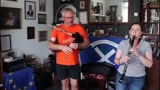 Piping 100 Day 72 Falkirk Piping HQ Smallpipes and Clarinet [upl. by Assel629]