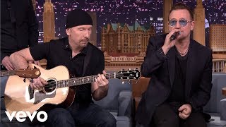 U2  Ordinary Love Live on The Tonight Show [upl. by Nalad]