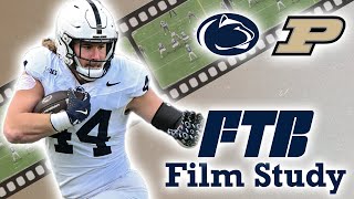 Penn State TE Tyler Warren Enters The Heisman Conversation vs Purdue  FTB Film Study [upl. by Wehrle]