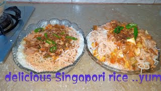 Singaporean Rice recipe  singapor chicken rice recipe  StoveNoven cooking [upl. by Aloivaf]