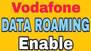 How To Enable Roaming Data in Vodafone [upl. by Alemahs]