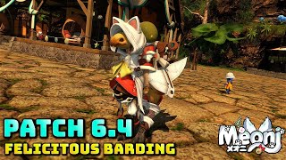 FFXIV Felicitous Chocobo Barding [upl. by Oliver]