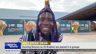 Exciting AFCON fixtures as 24 finalists are pooled in 6 groups [upl. by Pickford]