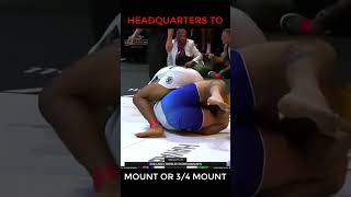 Effective Headquarters to Mount and 34 Mount with Kaynan Duarte bjj adcc [upl. by Israel]