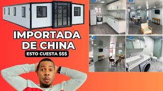 quotDescubre cómo IMPORTAR tu casa desde CHINA Casas prefabricadas de acero en ALIBABAquot [upl. by Nnednarb581]