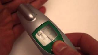 Medisana Infrared clinical thermometer FTN  All Options Exposed  Device Test [upl. by Ahsienot]