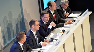 Wintershall Annual Press Conference 2019 QampA session English [upl. by Nohtahoj]