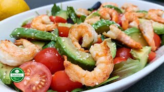 quotGarnelenAvocadoSalat Einfaches und sehr leckeres Rezeptquot [upl. by Priestley908]