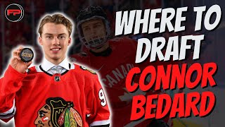 Where to Draft Connor Bedard  Fantasy Hockey 202324 [upl. by Adnol600]