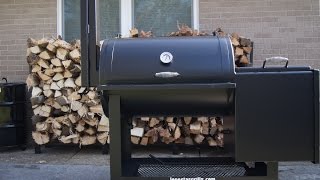 Lone Star Grillz 24quot x 36quot Offset Smoker Review [upl. by Nomzaj]