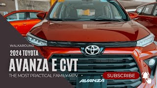 2024 TOYOTA AVANZA® E CVT  THE MOST PRACTICAL FAMILY MPV  7SEATER [upl. by Ettinger]