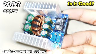 300W 20A Buck Converter Review  Is It Good [upl. by Elohcan]