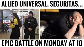 Epic Battle Against Allied Universal Securitas…Begins on Monday at 10securityguardcommand9792 [upl. by Erastatus]