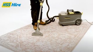 How to use a Karcher carpet cleaner [upl. by Airotahs823]