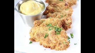 Air Fryer Chicken Thigh Schnitzel [upl. by Botnick]