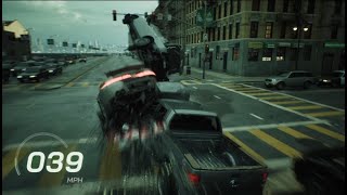 The Matrix Awakens PS5  100MPH Pickup Trucks VS Cars Crash  Unreal Engine 5  Part 42 [upl. by Martinez]