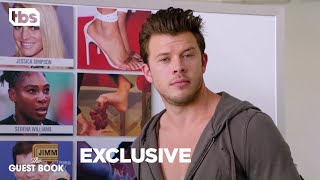 The Guest Book Jimmy Tatro  Game of Toes EXCLUSIVE  TBS [upl. by Euqinomad799]