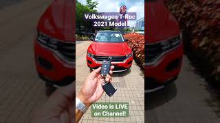 🔥 2021 VW TRoc India New Model 🔥 shorts [upl. by Siahc]