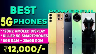 Best 5G Smartphone Under 12000 in 2024  120hZ sAmoled Display 8GB Ram  Best 5G phone under 12000 [upl. by Kimberlee337]