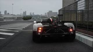 Pagani Zonda Cinque in Assetto Corsa  New Sound Mod Release [upl. by Enar872]