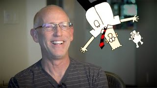 Dilberts Scott Adams on Politics Philosophy Hypnosis and quotFailing Towards Successquot [upl. by Naeruat]