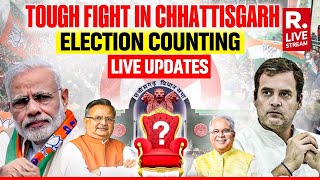 Chhattisgarh Election Results 2023 LIVE BJP Proves Exit Polls Wrong Takes Big Lead In Chhattisgarh [upl. by Eldoria]