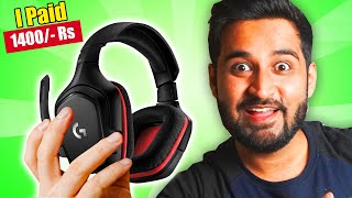 I Tried The CHEAPEST Gaming Headphone from Logitech  Logitech G331 [upl. by Matheson]