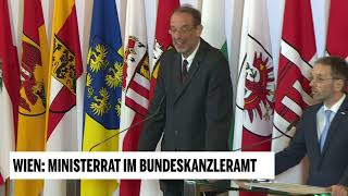 Ministerrat im Bundeskanzleramt [upl. by Suryc]